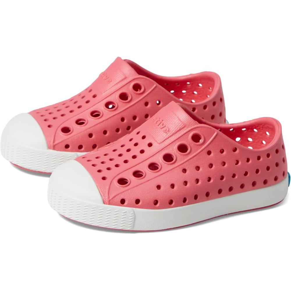 image:imageNative Shoes Kids Jefferson SlipOn ShoeDazzle PinkShell White