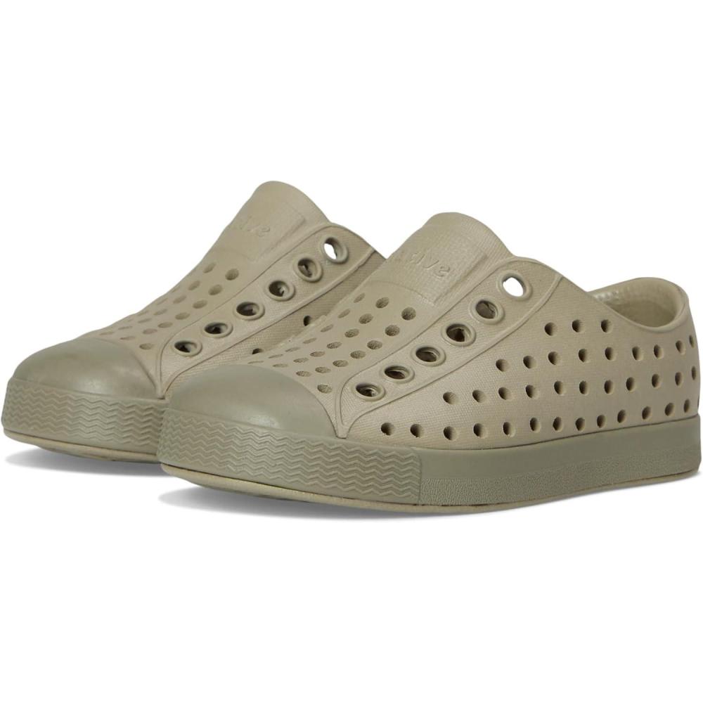 image:imageNative Shoes Kids Jefferson SlipOn ShoeElm GreenVetiver Grey
