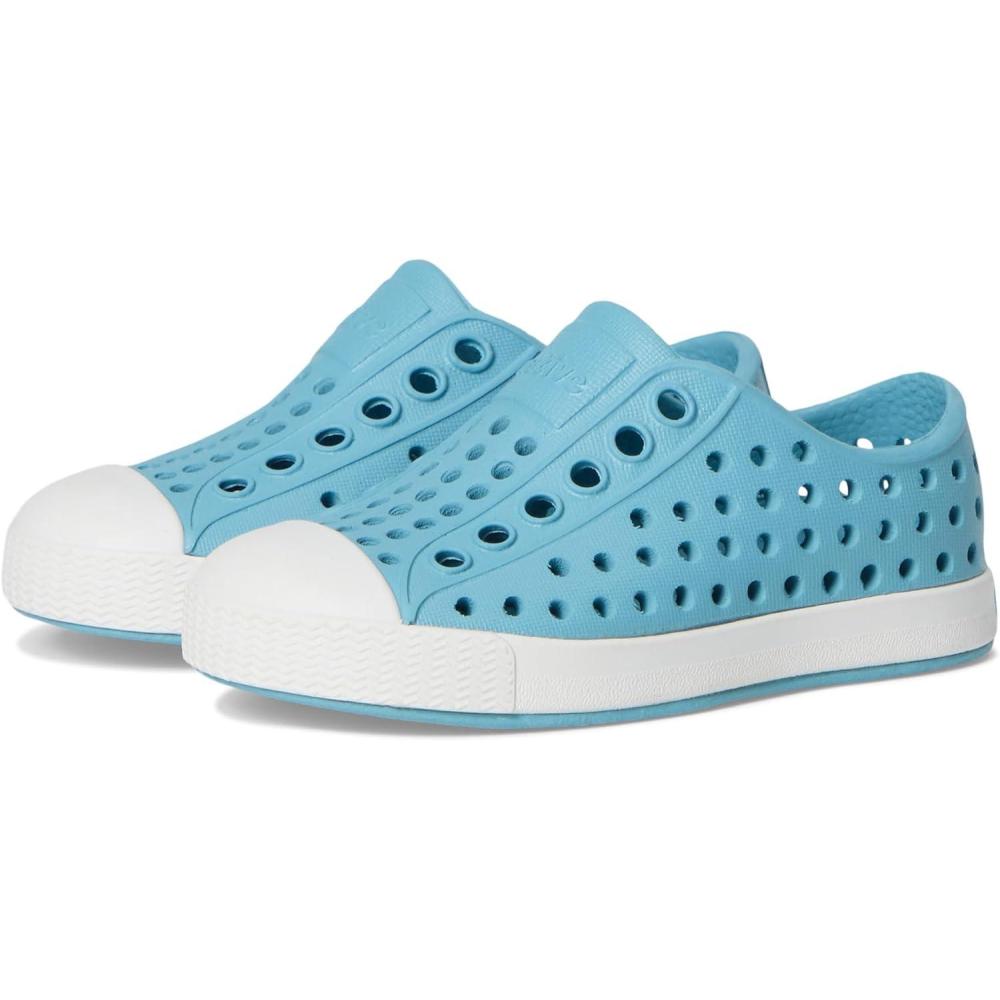 image:imageNative Shoes Kids Jefferson SlipOn ShoeFlux BlueShell White