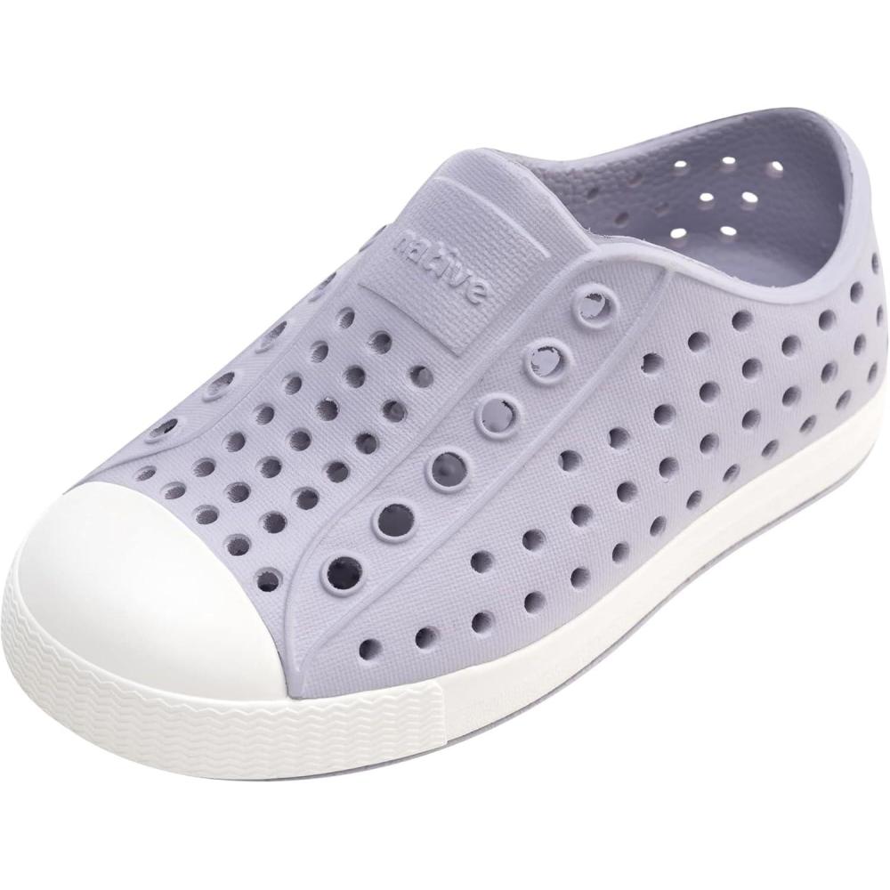 image:imageNative Shoes Kids Jefferson SlipOn ShoeFuture PurpleShell White