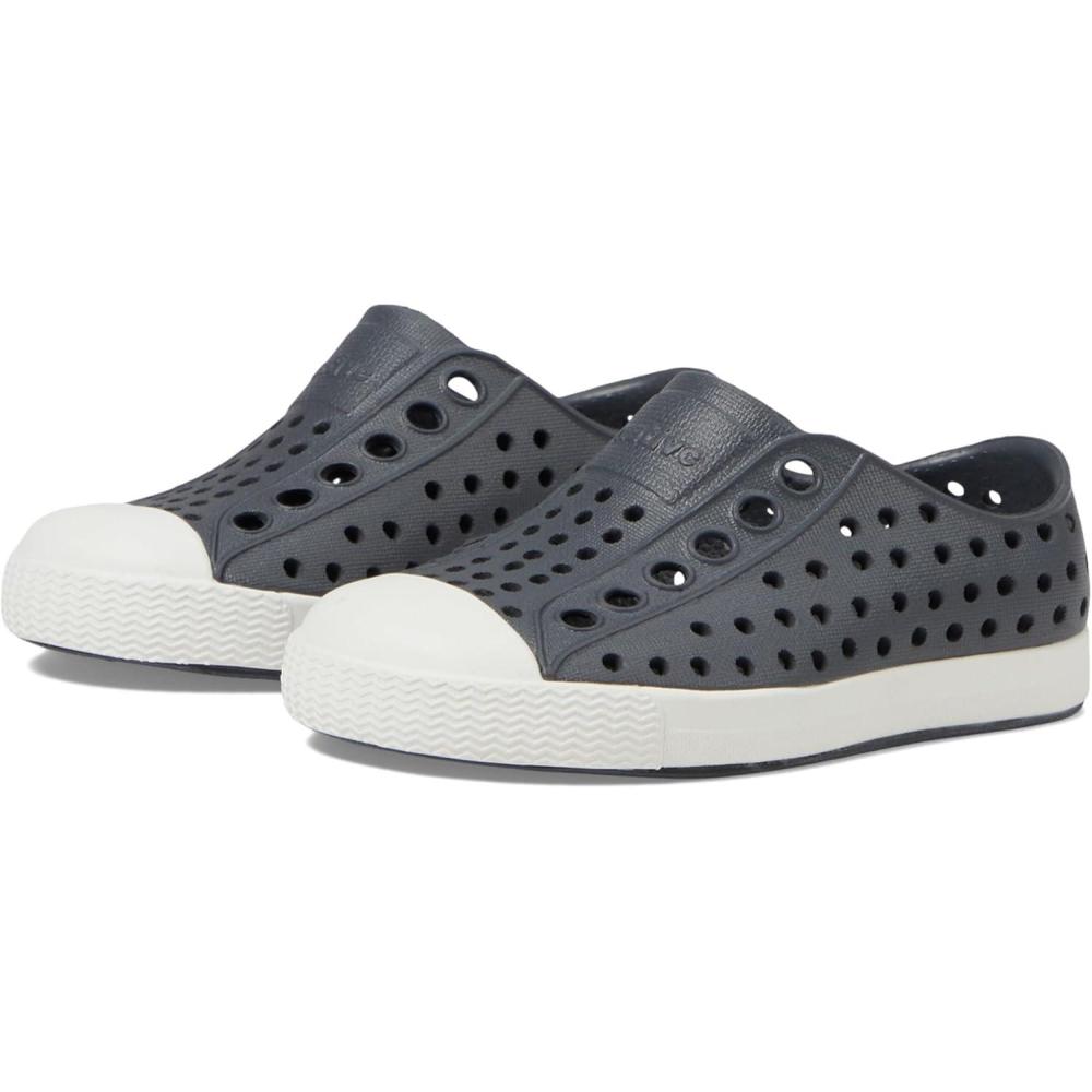 image:imageNative Shoes Kids Jefferson SlipOn ShoeGravity GreyShell White