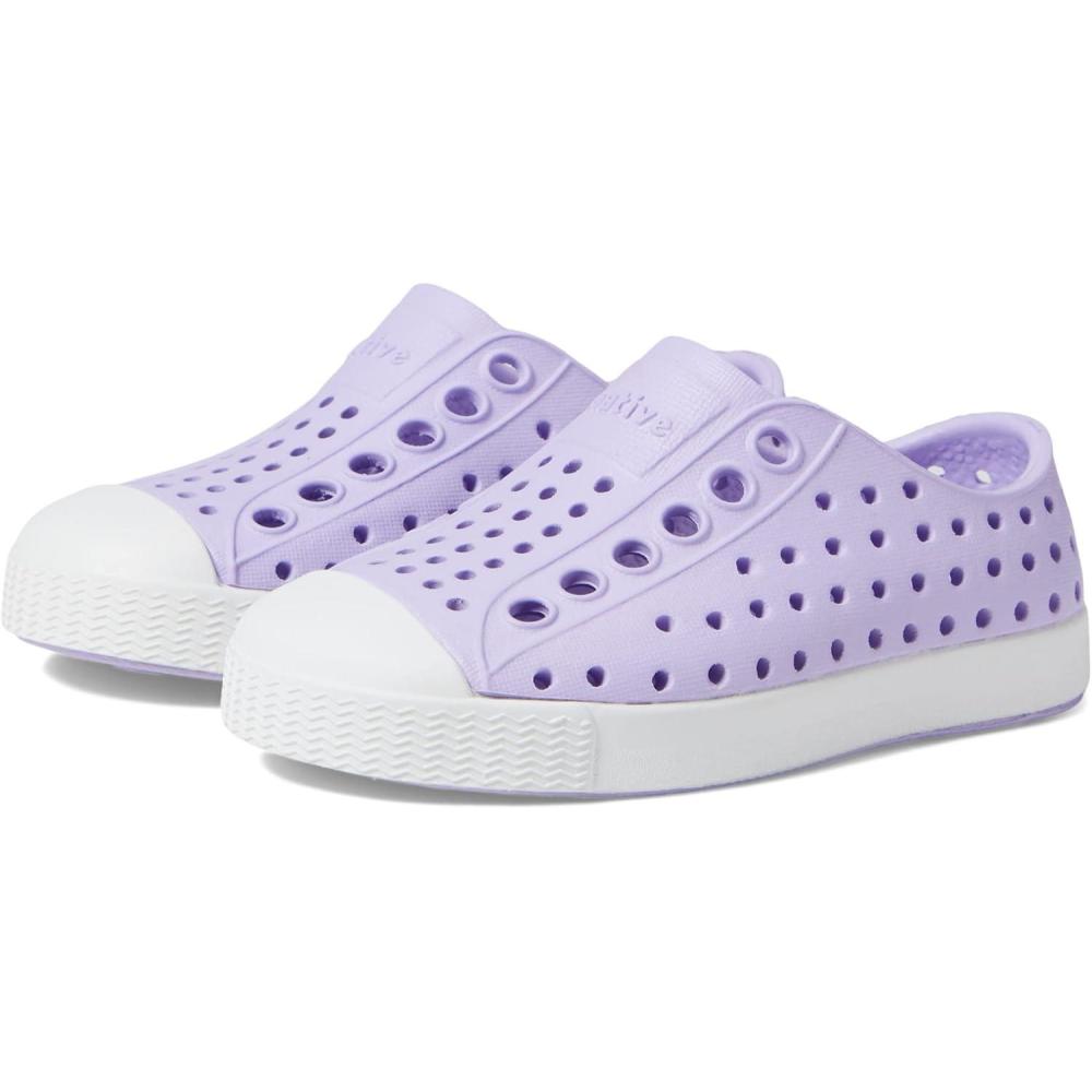 image:imageNative Shoes Kids Jefferson SlipOn ShoeHealing PurpleShell White