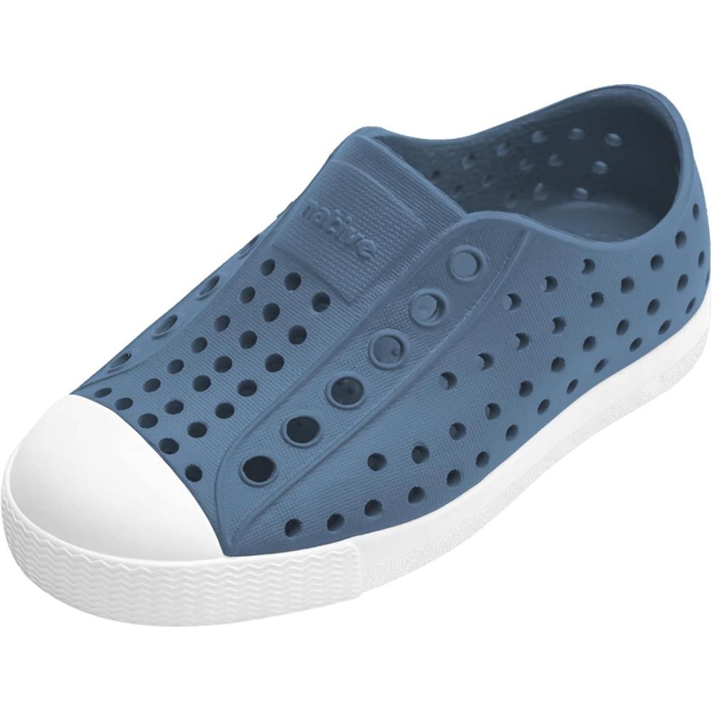 image:imageNative Shoes Kids Jefferson SlipOn ShoeOasis BlueShell White