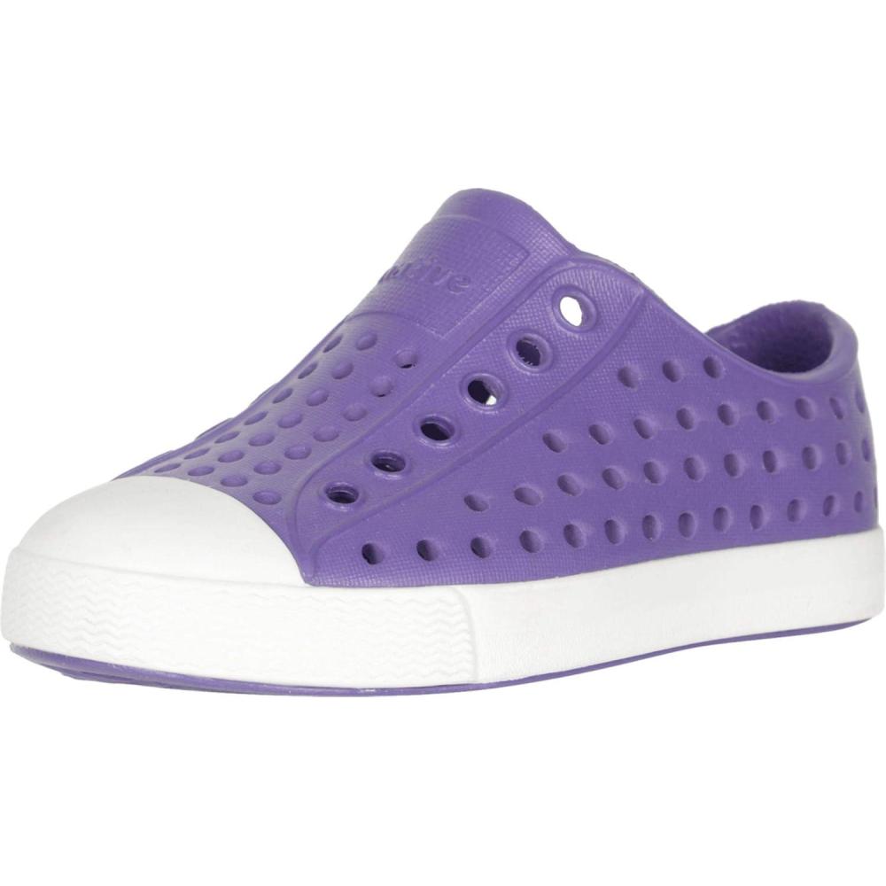 image:imageNative Shoes Kids Jefferson SlipOn ShoeStarfish PurpleShell White