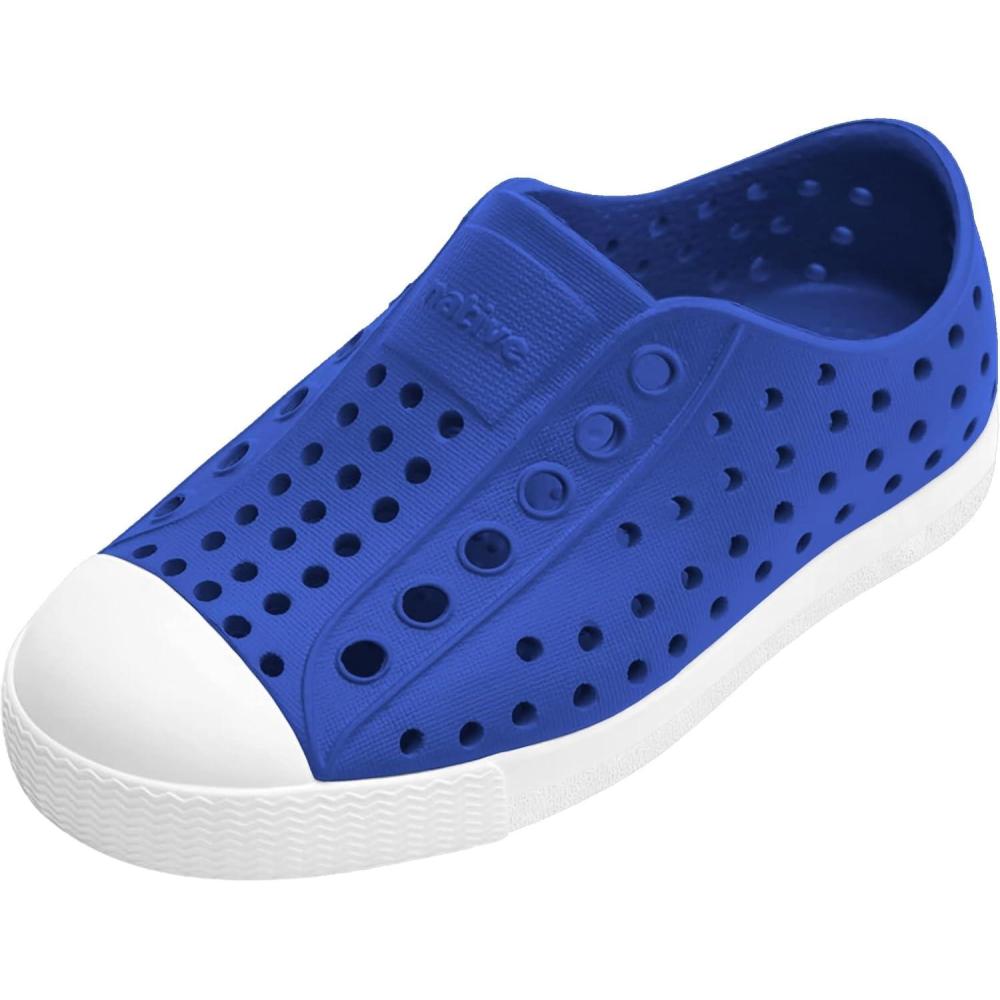 image:imageNative Shoes Kids Jefferson SlipOn ShoeUv BlueShell White