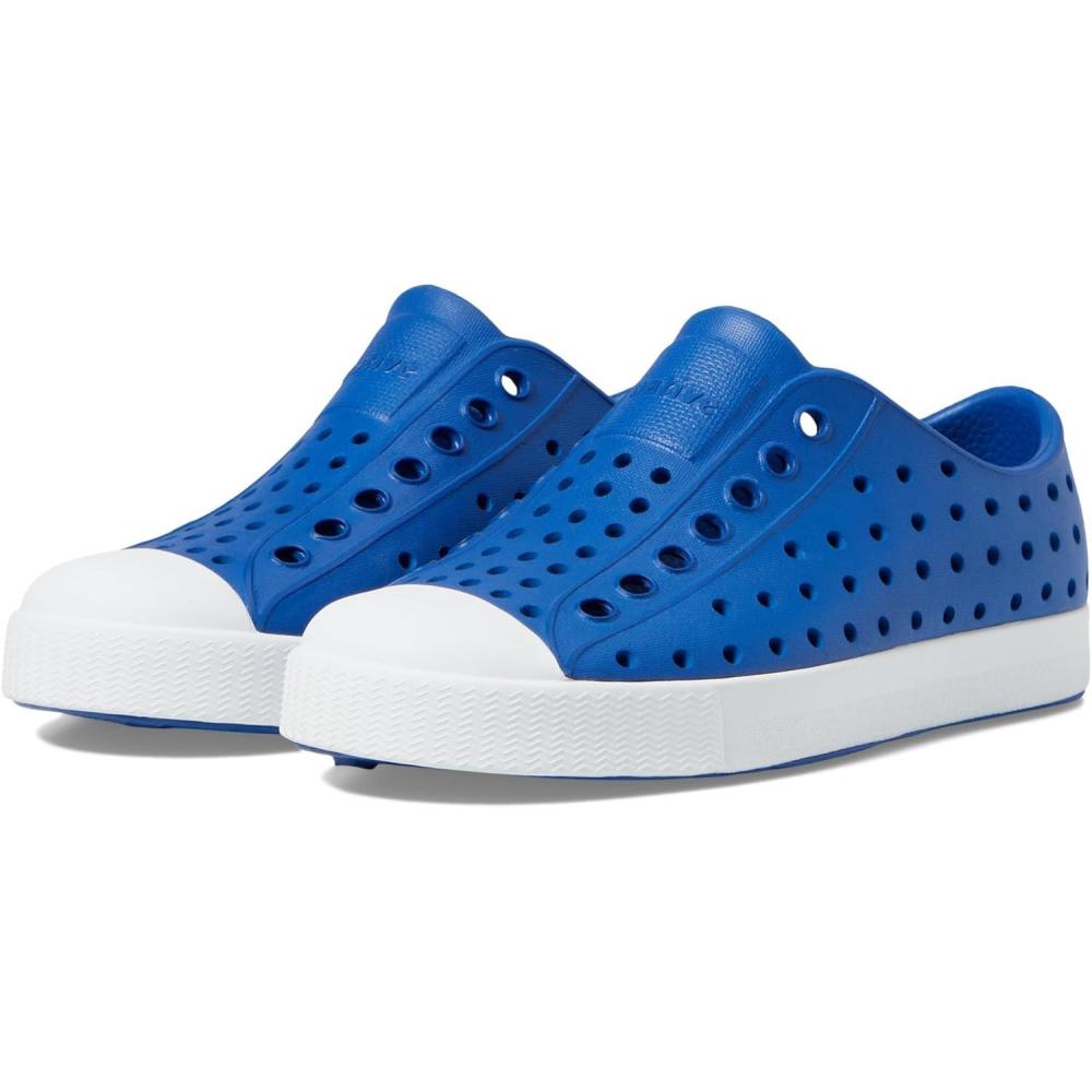image:imageNative Shoes Kids Jefferson SlipOn ShoeVictoria BlueShell White