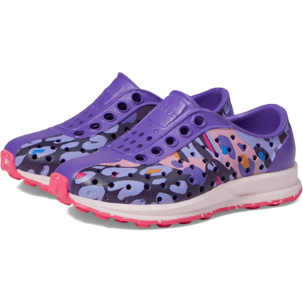 image:imageNative Shoes Robbie Sugarlite Print Little KidUltra VioletMilk PinkHealing Digital CheetahDazzle Speckle Ru