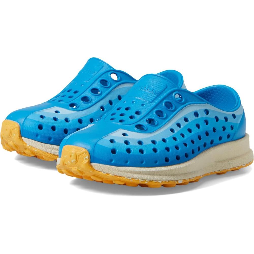 image:imageNative Shoes Robbie Sugarlite Print Little KidWave BlueBone WhitePineapple Speckle RubberWave Foggy Fade