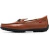 Marc Joseph New York Men’s Casual Hands Free Slip on Buckle Loafers(Cognac Napa Leather)