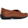 Marc Joseph New York Men’s Casual Hands Free Slip on Buckle Loafers(Cognac Napa Leather)