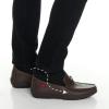 Marc Joseph New York Men’s Casual Hands Free Slip on Penny Loafers(Brown)