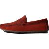 Red Nobuck Grainy