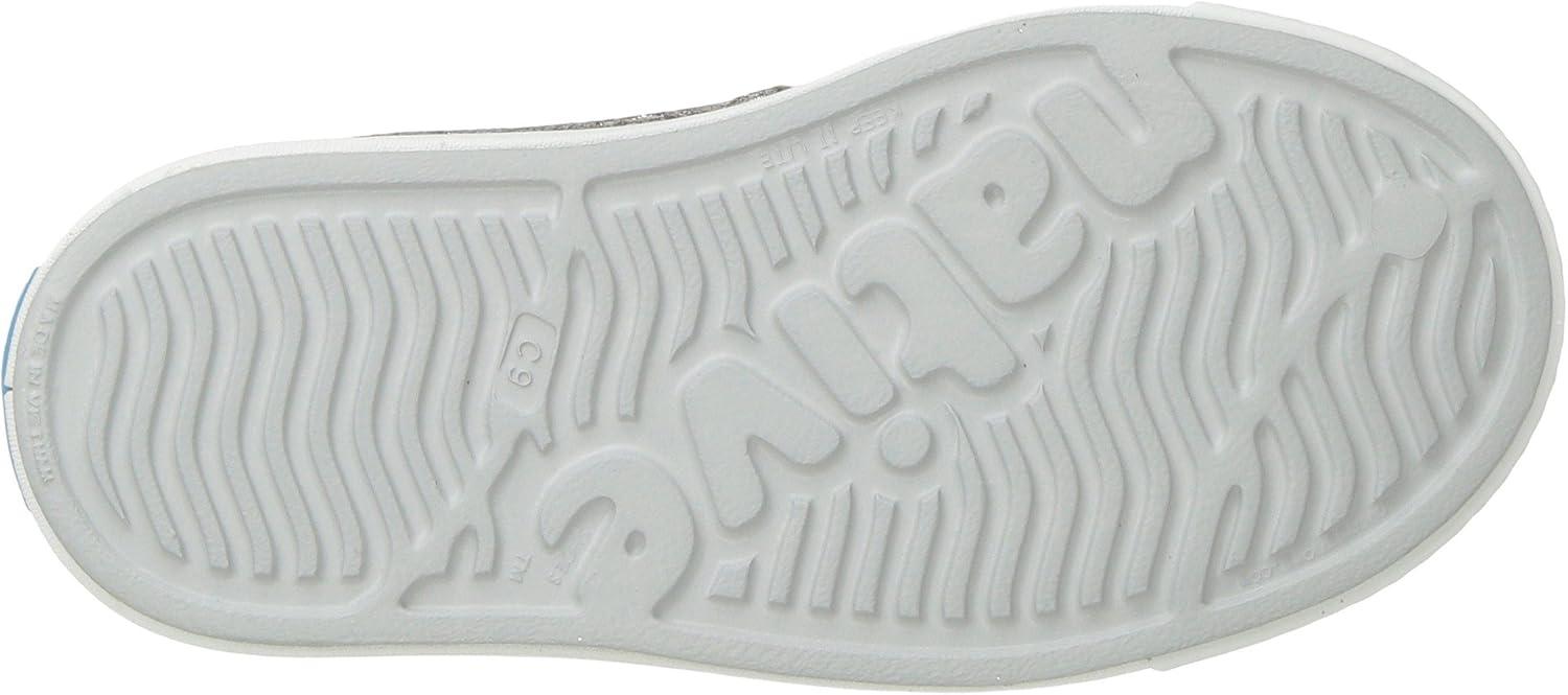 image:imageNative Kids Jefferson Iridescent Child SlipOn ToddlerLittle KidMetal BlingShell White