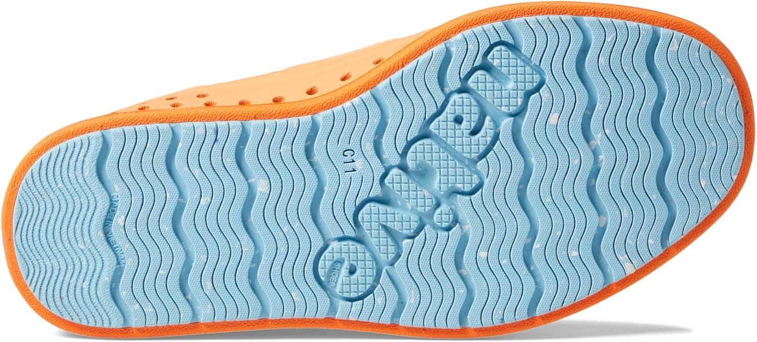 image:imageNative Shoes Kids Howard Sugarlite Sneakers for Toddler Perforated Synthetic Upper with Lining SlipOn Style Comfy and LightweightPapaya OrangeCity OrangeSky Speckle Rubber