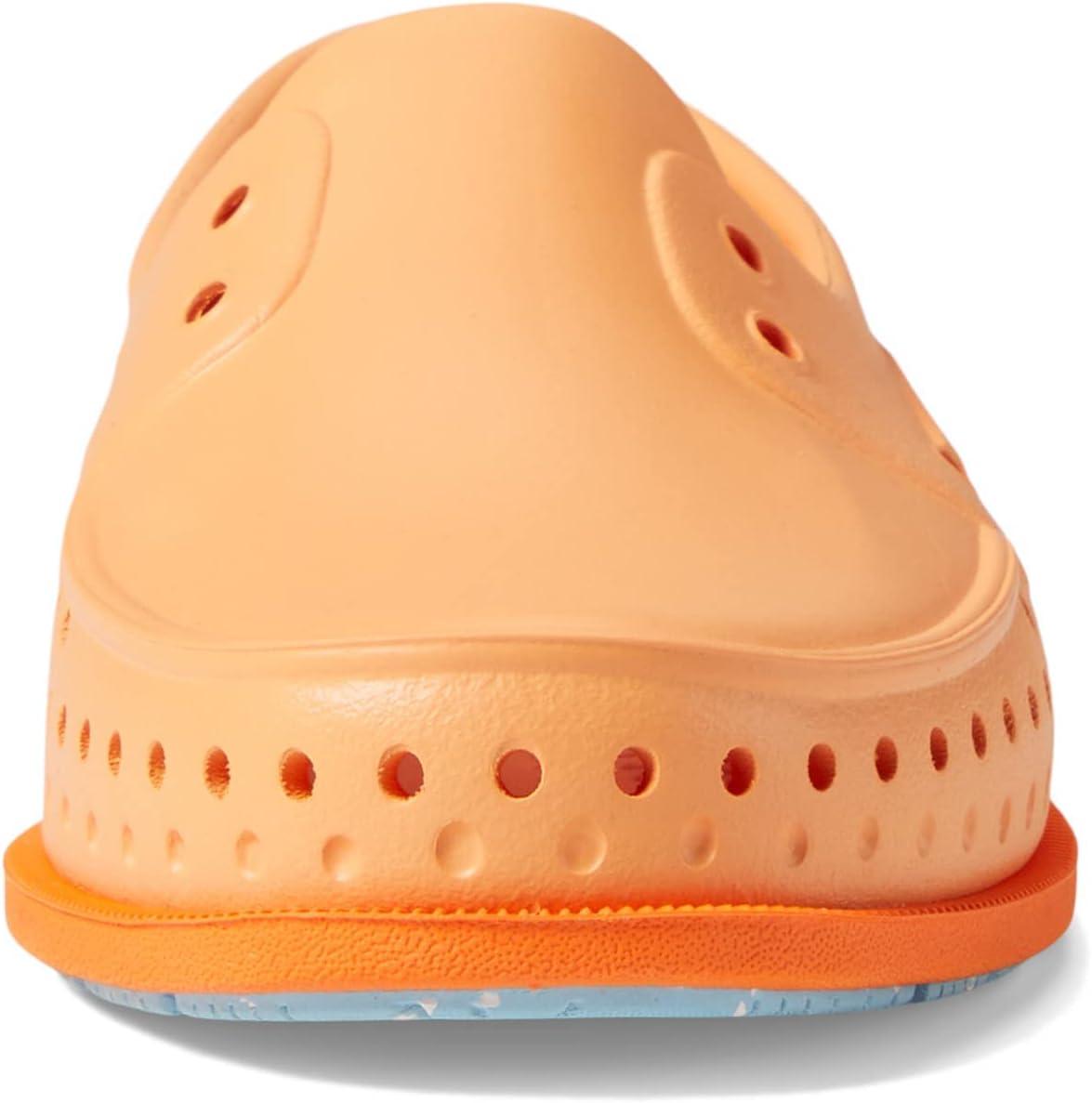 image:imageNative Shoes Kids Howard Sugarlite Sneakers for Toddler Perforated Synthetic Upper with Lining SlipOn Style Comfy and LightweightPapaya OrangeCity OrangeSky Speckle Rubber