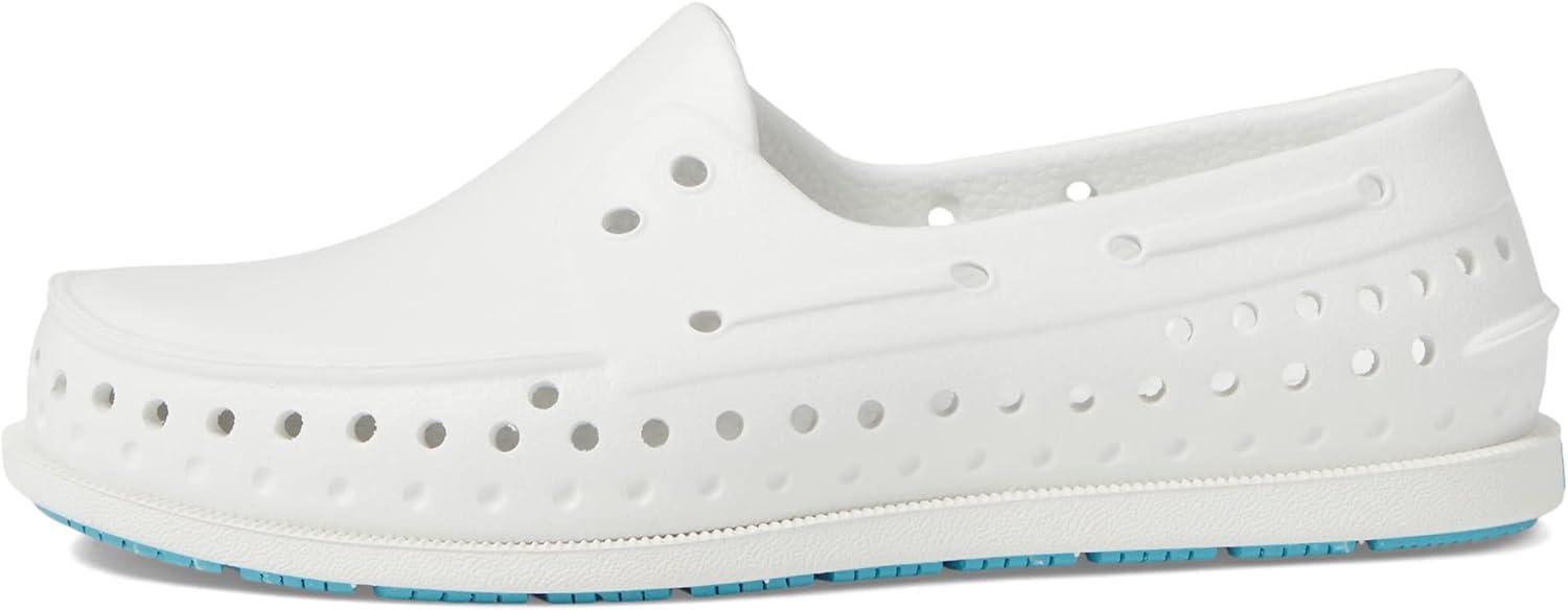 image:imageNative Shoes Kids Howard Sugarlite Sneakers for Toddler Perforated Synthetic Upper with Lining SlipOn Style Comfy and LightweightShell WhiteShell WhiteSurfer Speckle Rubber