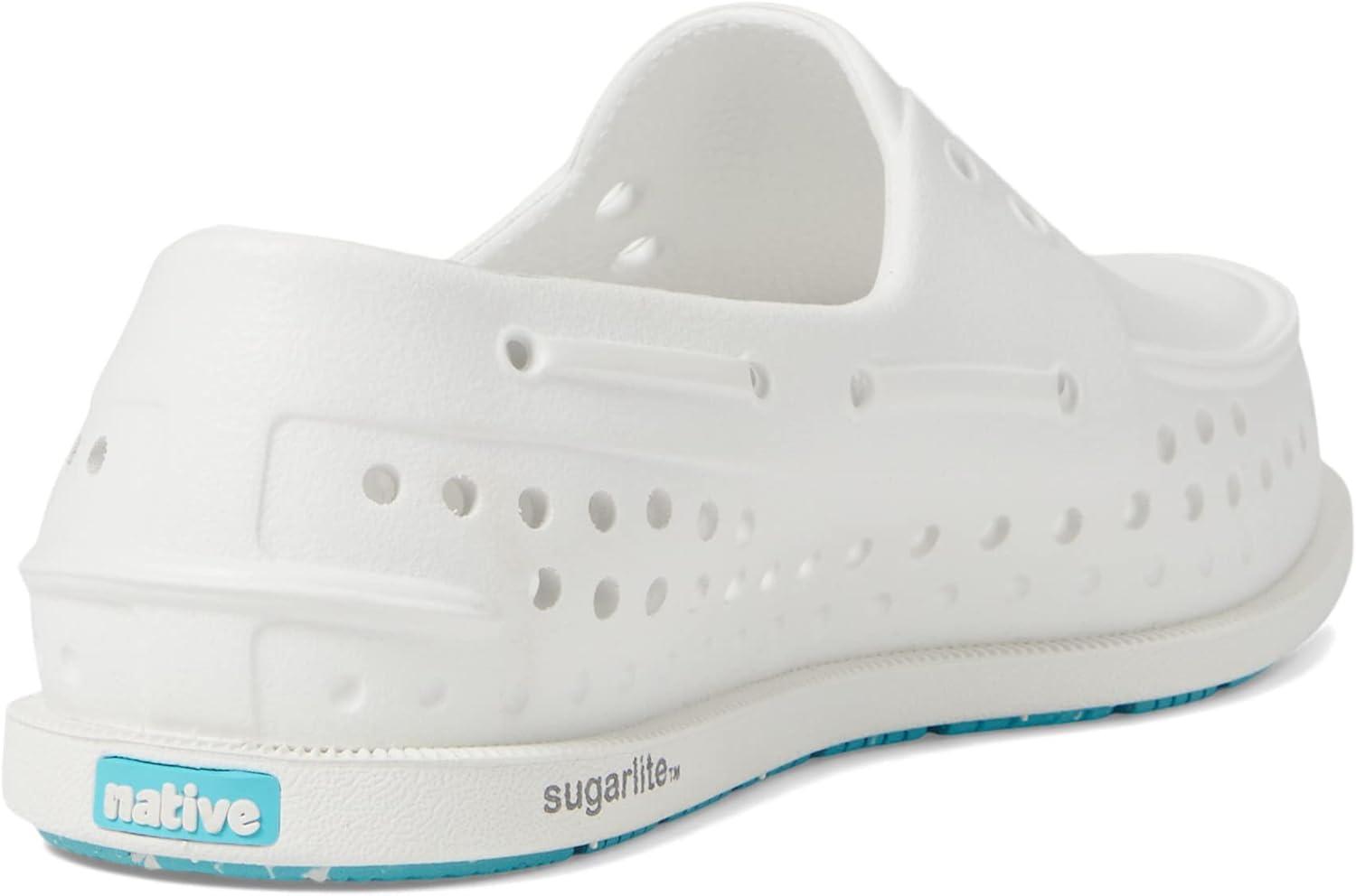 image:imageNative Shoes Kids Howard Sugarlite Sneakers for Toddler Perforated Synthetic Upper with Lining SlipOn Style Comfy and LightweightShell WhiteShell WhiteSurfer Speckle Rubber