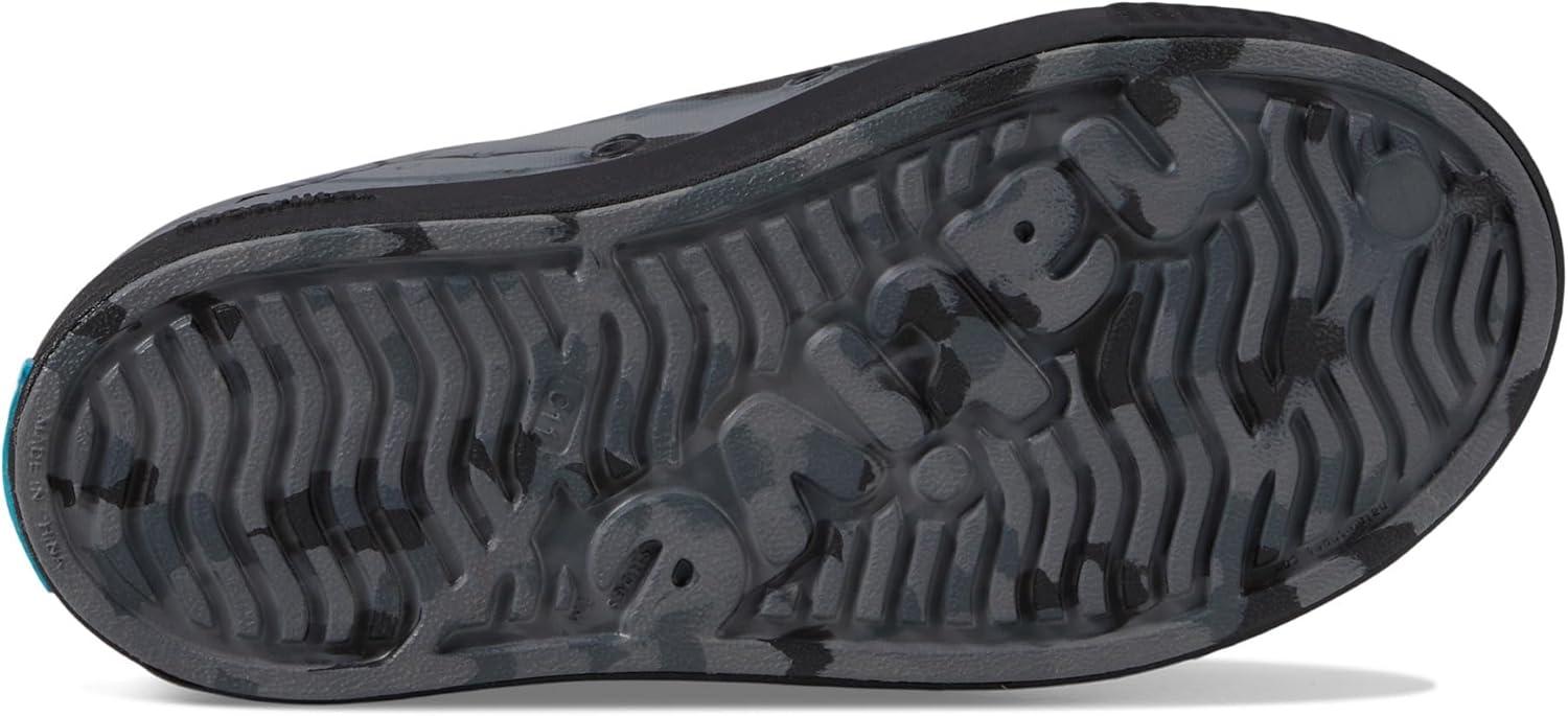 image:imageNative Shoes Kids Jefferson French Terry Little KidBig Kid Shoes for Kids Synthetic OutsoleGravity Grey MarbleJiffy Black