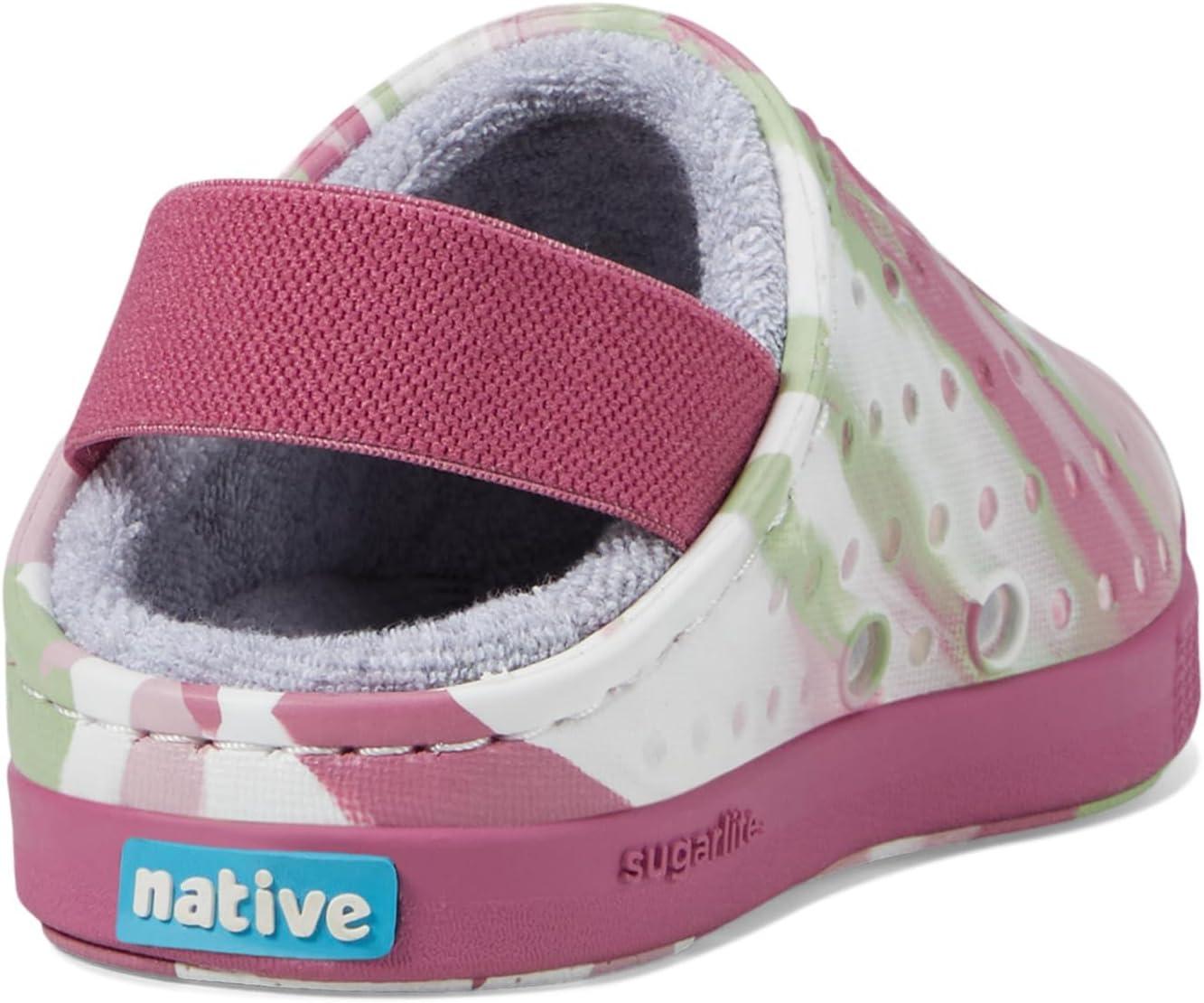 image:imageNative Shoes Kids Jefferson French Terry Little KidBig Kid Shoes for Kids Synthetic OutsoleTwilight Pink MarbleTwilight Pink