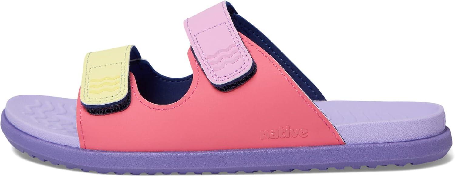 image:imageNative Shoes Kids Unisex Frankie Sugarlite Little KidDazzle PinkHealing PurpleHaze PurpleMorning Winterberry Strap