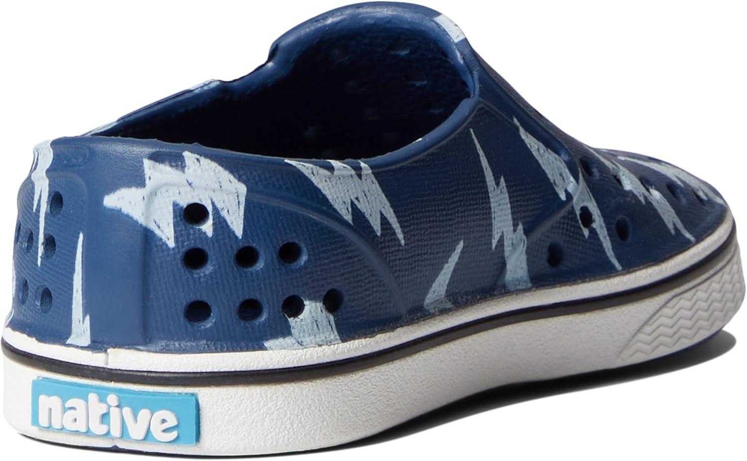 image:imageNative Shoes Unisex Kids Miles SlipOn SneakerFrontier BlueShell WhiteShell Lightning