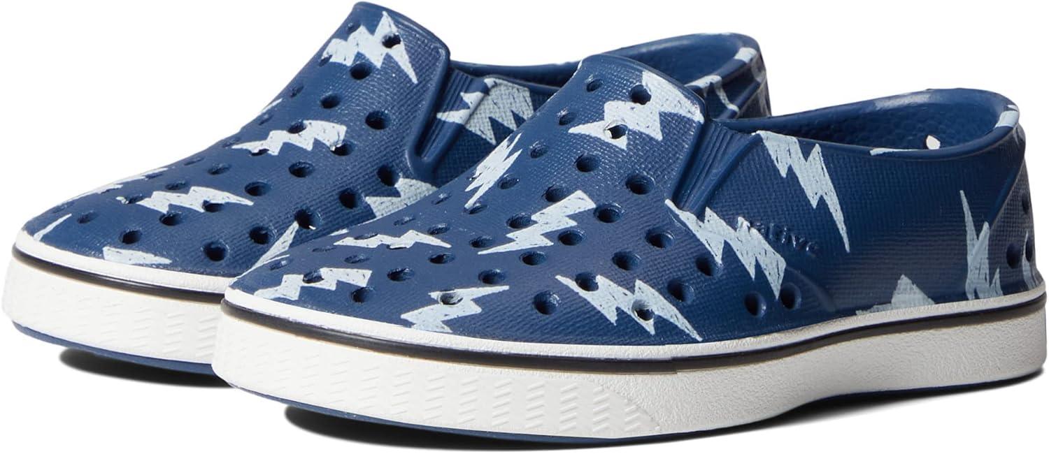 image:imageNative Shoes Unisex Kids Miles SlipOn SneakerFrontier BlueShell WhiteShell Lightning