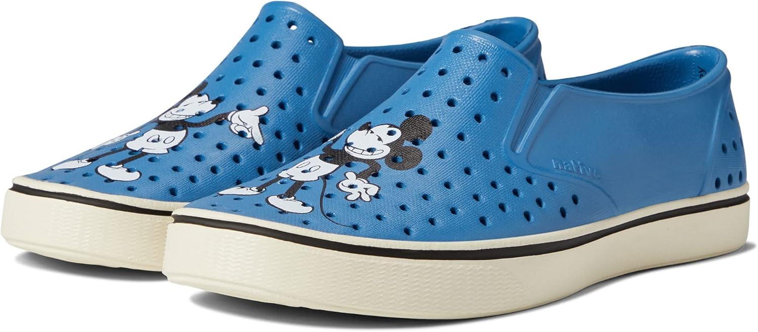 image:imageNative Shoes Unisex Kids Miles SlipOn SneakerVallarta BlueBone WhitePrevintage Mickey