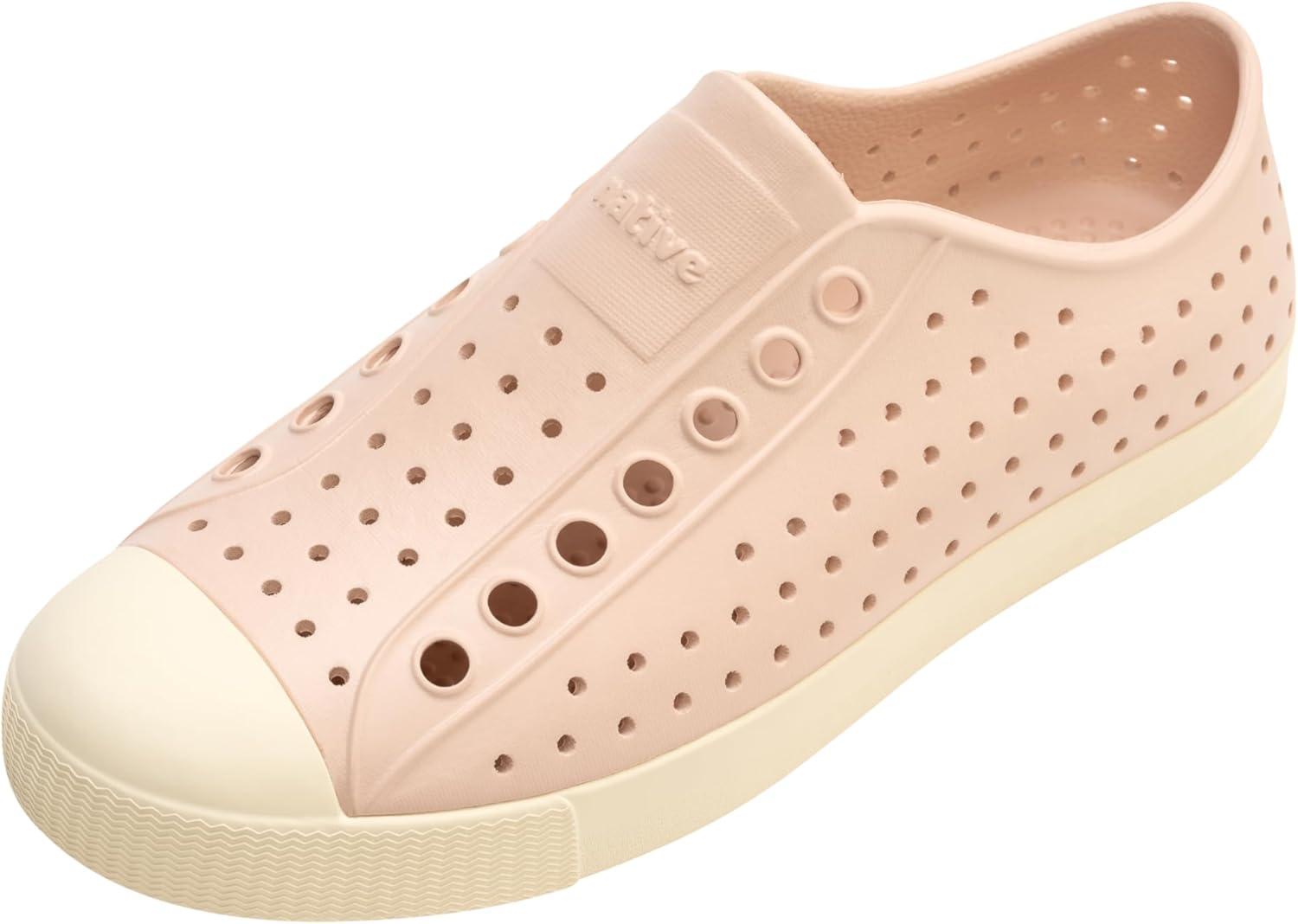 image:imageNative Shoes UnisexAdult Jefferson Lightweight Fashion SneakerChameleon PinkBone White