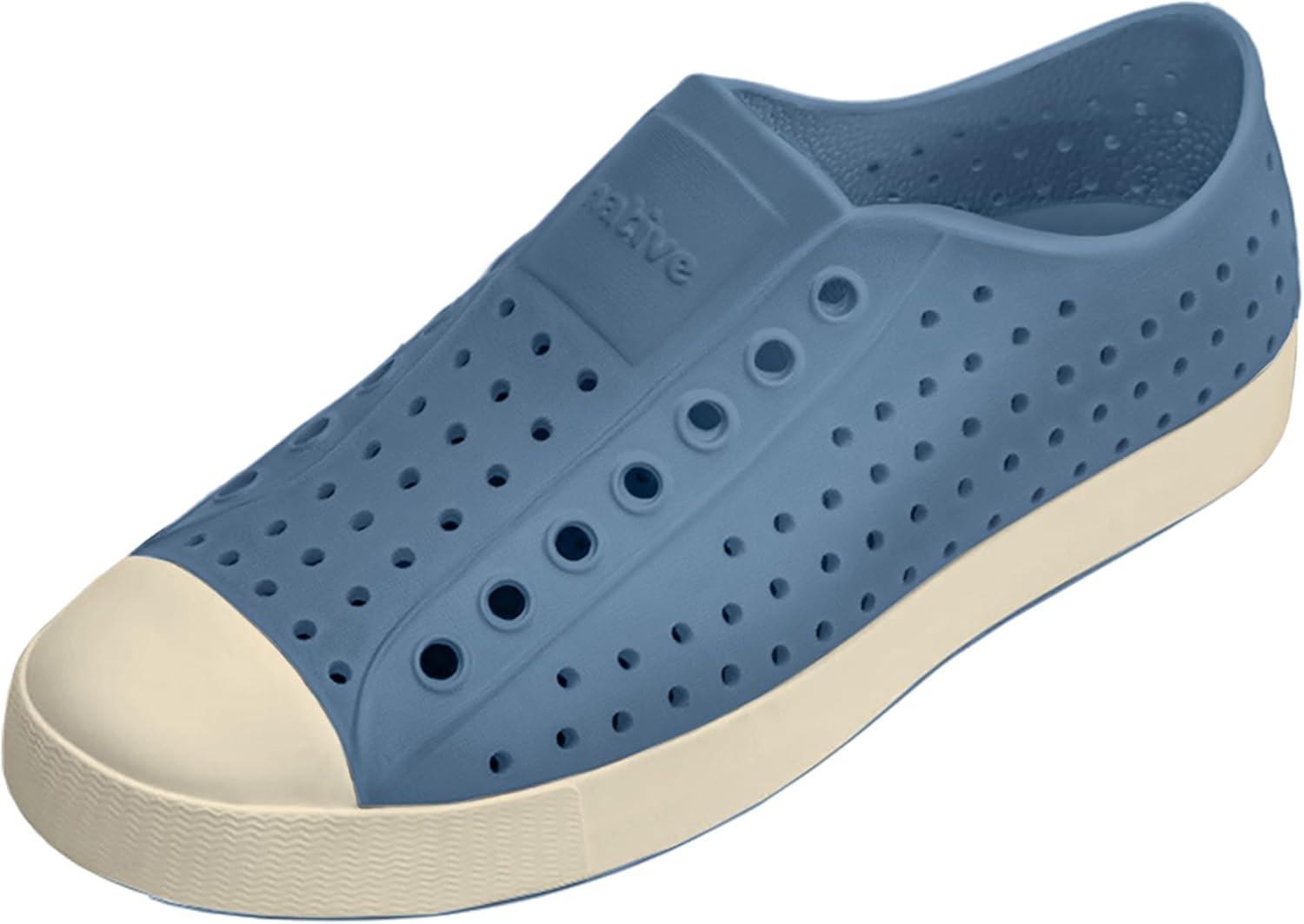 image:imageNative Shoes UnisexAdult Jefferson Lightweight Fashion SneakerOasis BlueBone White