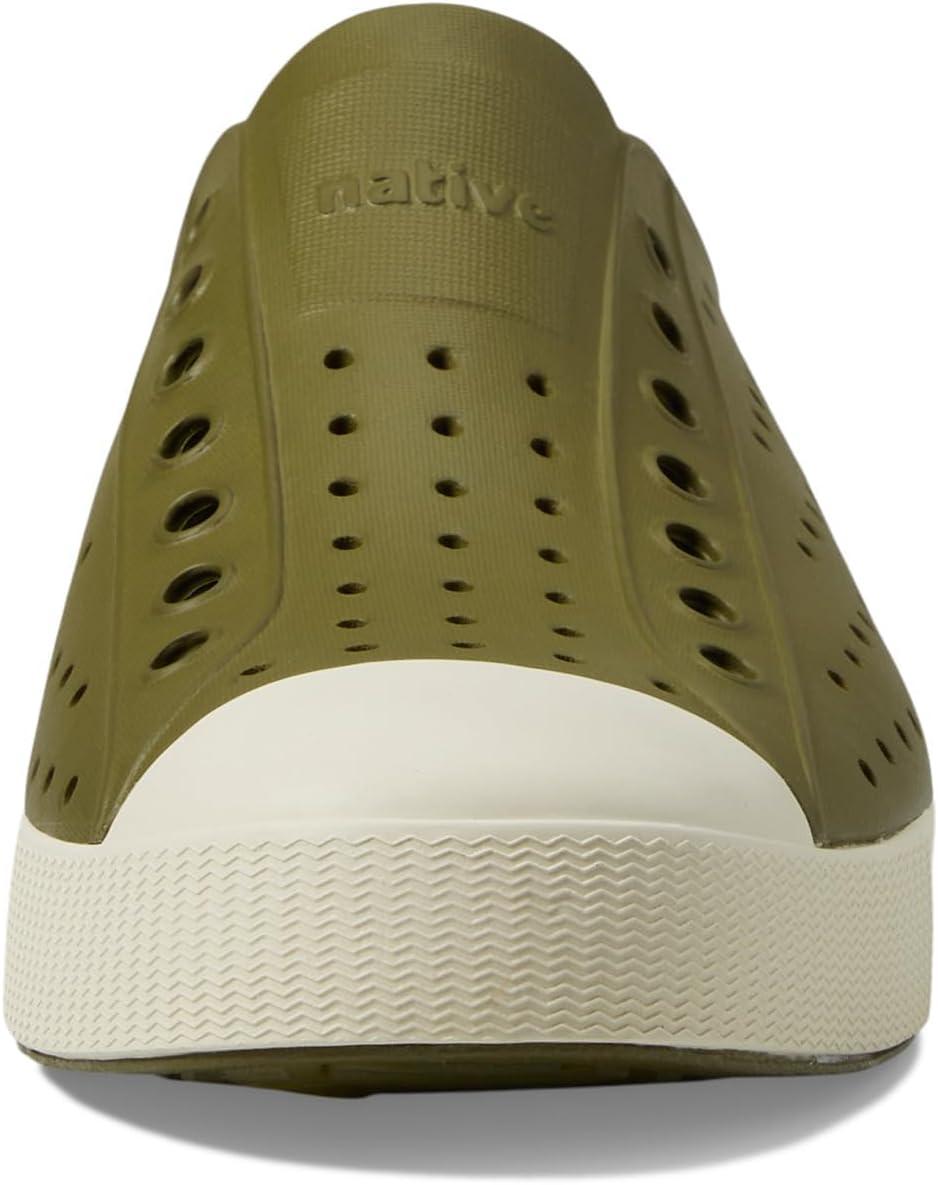 image:imageNative Shoes UnisexAdult Jefferson Lightweight Fashion SneakerRookie GreenBone White