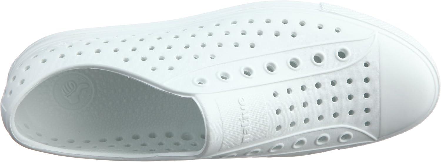 image:imageNative Shoes UnisexAdult Jefferson Lightweight Fashion SneakerShell White Solid