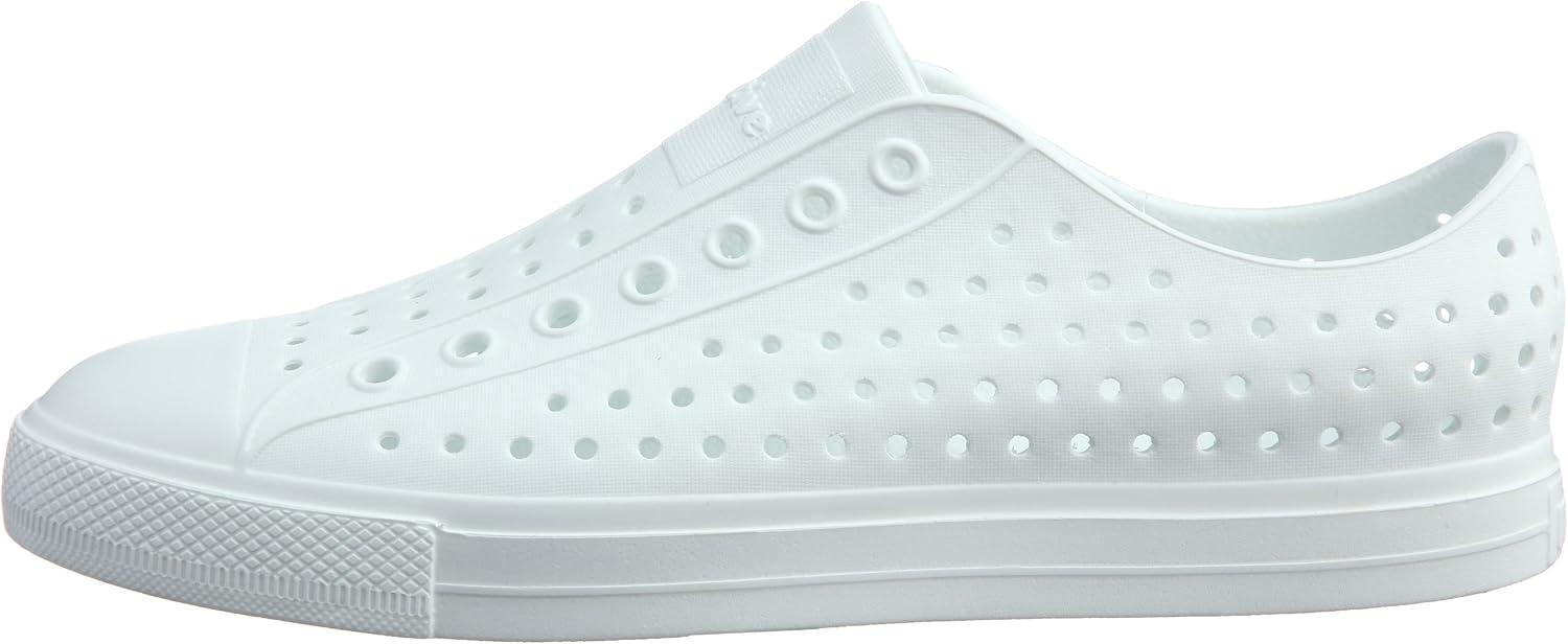 image:imageNative Shoes UnisexAdult Jefferson Lightweight Fashion SneakerShell White Solid