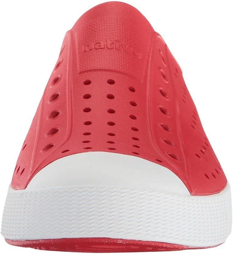 image:imageNative Shoes UnisexAdult Jefferson Lightweight Fashion SneakerTorch RedShell White