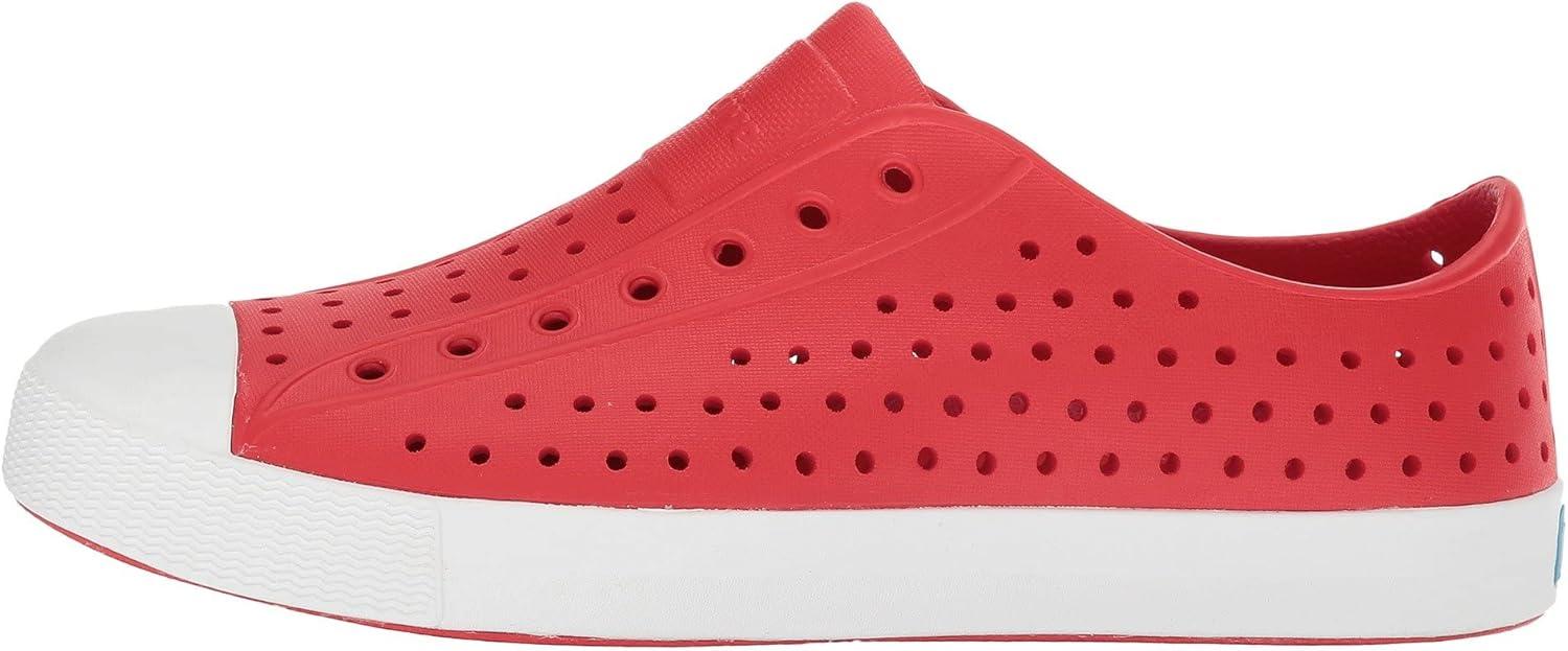 image:imageNative Shoes UnisexAdult Jefferson Lightweight Fashion SneakerTorch RedShell White