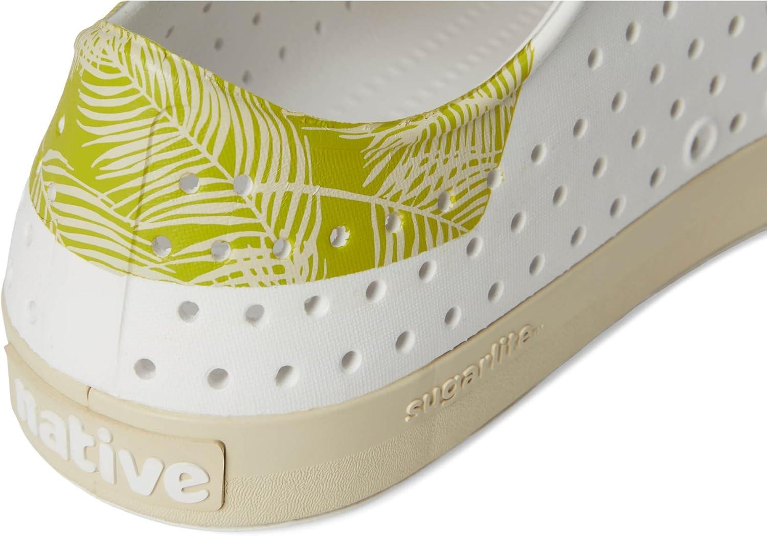 image:imageNative Shoes UnisexAdult Jefferson Wanderfoam BlockShell WhiteBone WhiteSeaweed Palm Block