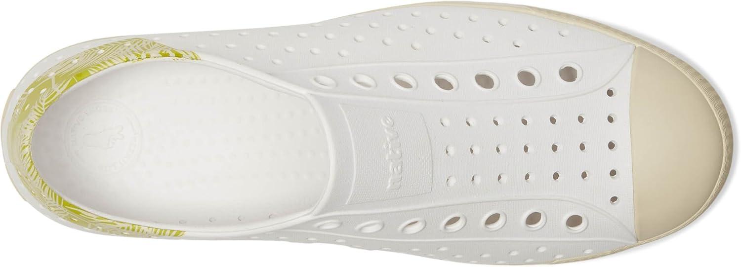 image:imageNative Shoes UnisexAdult Jefferson Wanderfoam BlockShell WhiteBone WhiteSeaweed Palm Block