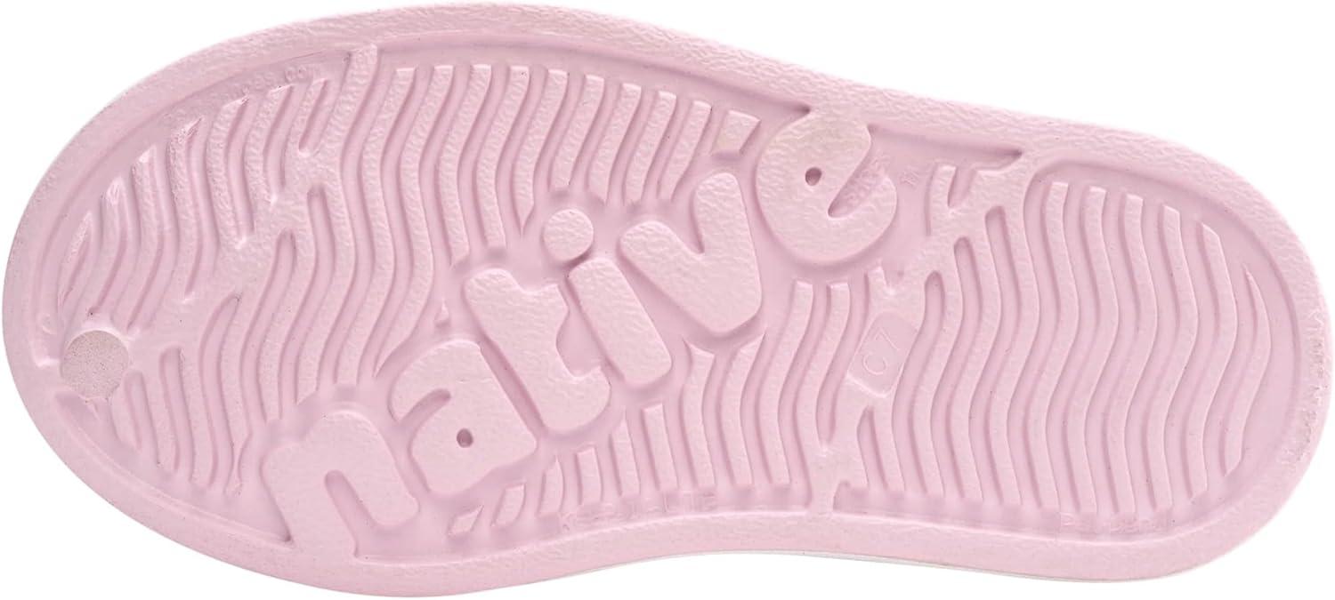 image:imageNative Shoes UnisexChild Jefferson BioBling SneakersBarely Pink BlingShell White