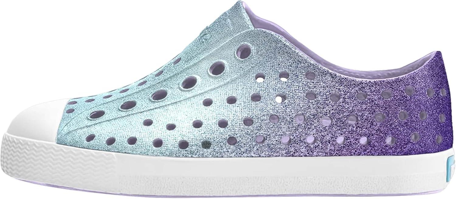 image:imageNative Shoes UnisexChild Jefferson BioBling SneakersFresco Twirling BlingShell White