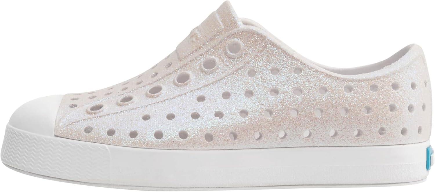 image:imageNative Shoes UnisexChild Jefferson BioBling SneakersShell White BlingShell White