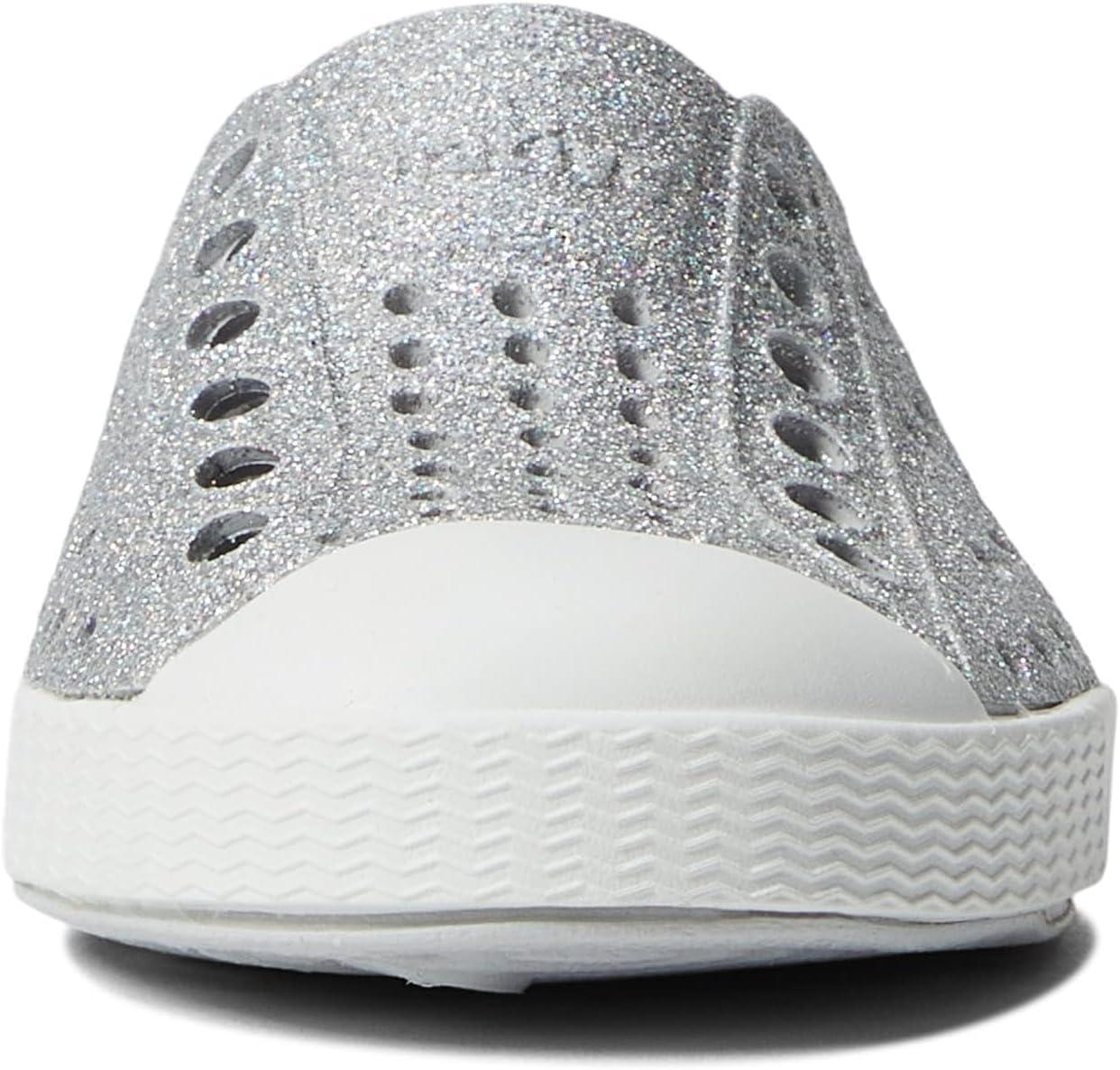 image:imageNative Shoes UnisexChild Jefferson Bling Little KidBig KidDisco BlingShell White