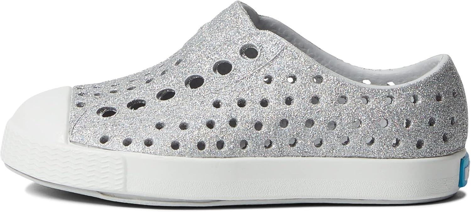 image:imageNative Shoes UnisexChild Jefferson Bling Little KidBig KidDisco BlingShell White