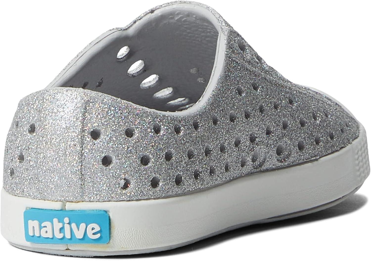 image:imageNative Shoes UnisexChild Jefferson Bling Little KidBig KidDisco BlingShell White