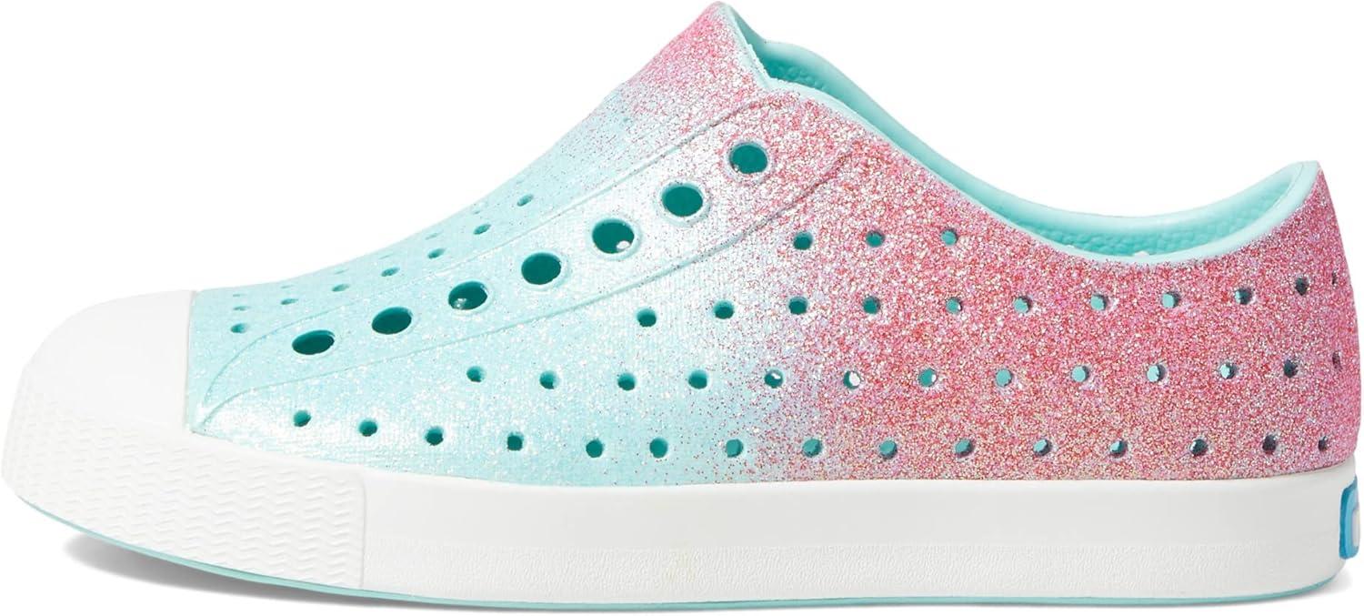 image:imageNative Shoes UnisexChild Jefferson Bling Little KidBig KidHollywood Hydrangea BlingShell White