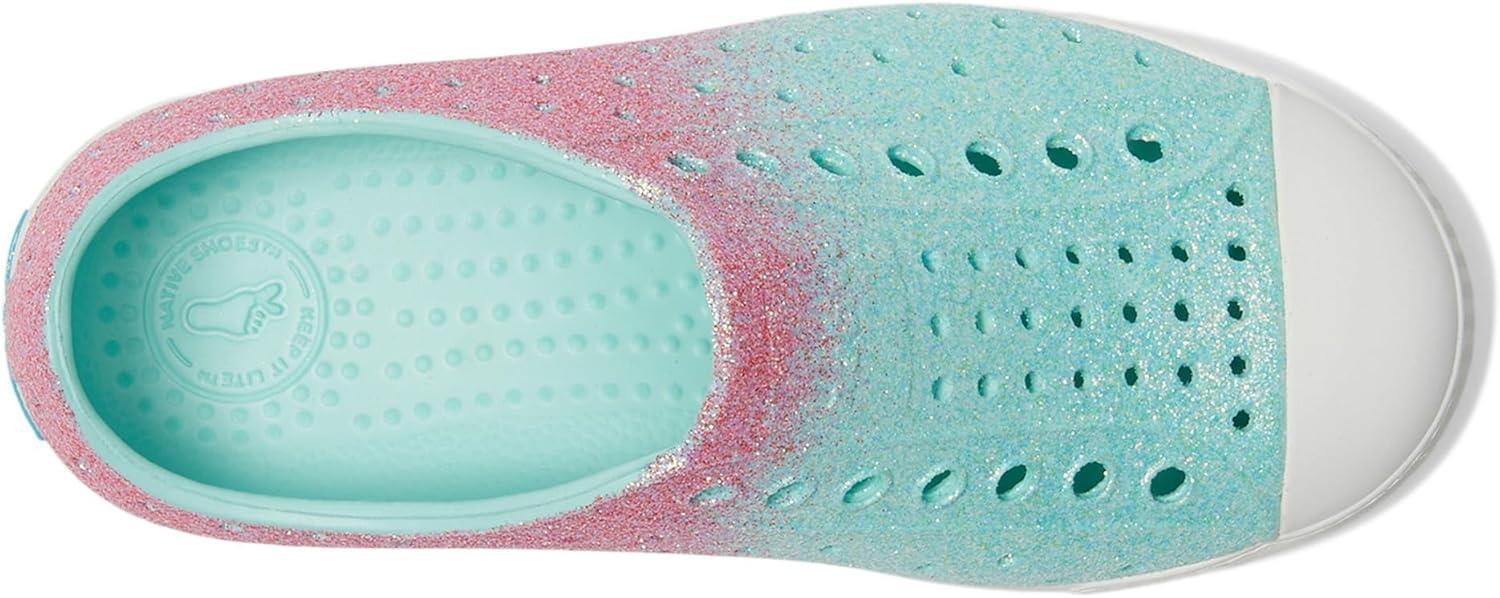 image:imageNative Shoes UnisexChild Jefferson Bling Little KidBig KidHydrangea BlingShell White