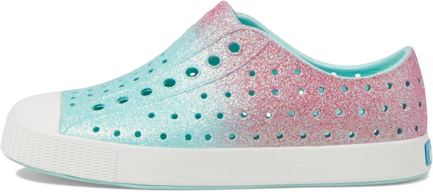 image:imageNative Shoes UnisexChild Jefferson Bling Little KidBig KidHydrangea BlingShell White
