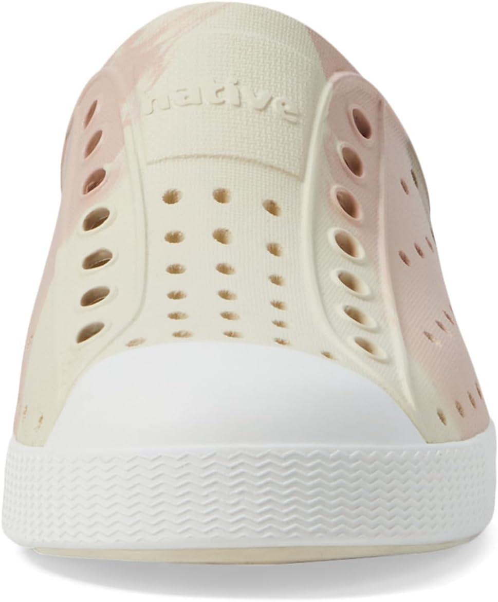 image:imageNative Shoes UnisexChild Jefferson Clog Little KidBig KidChameleon Flax MarbleShell White