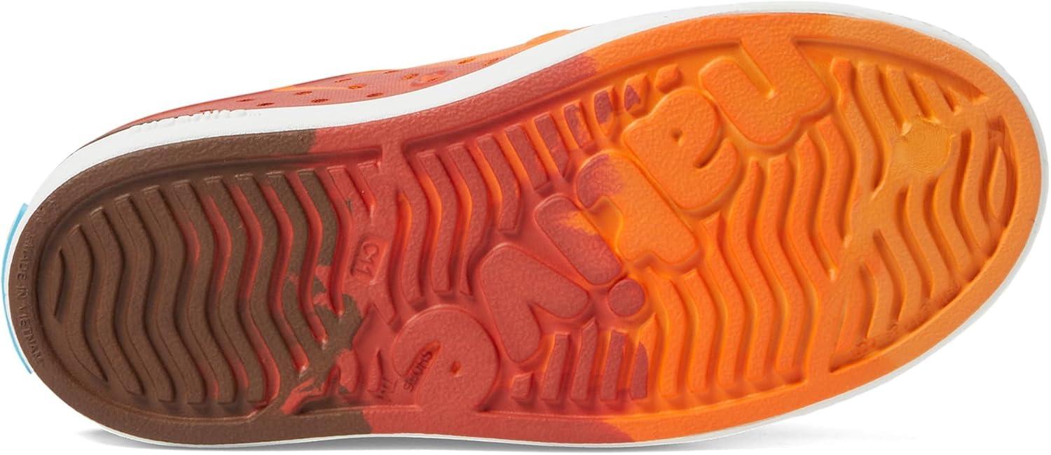 image:imageNative Shoes UnisexChild Jefferson Clog Little KidBig KidSunset Roasted MarbleShell White