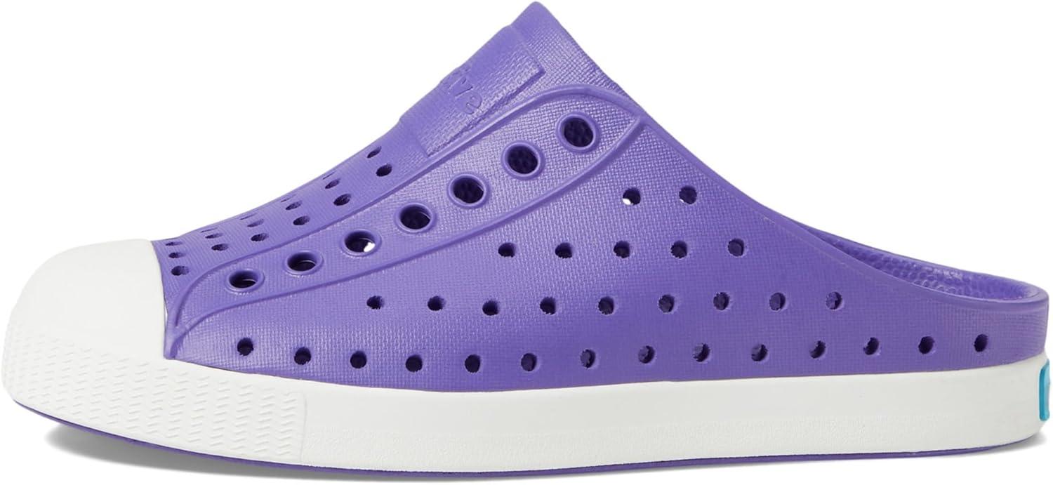 image:imageNative Shoes UnisexChild Jefferson Clog Little KidBig KidUltra VioletShell White