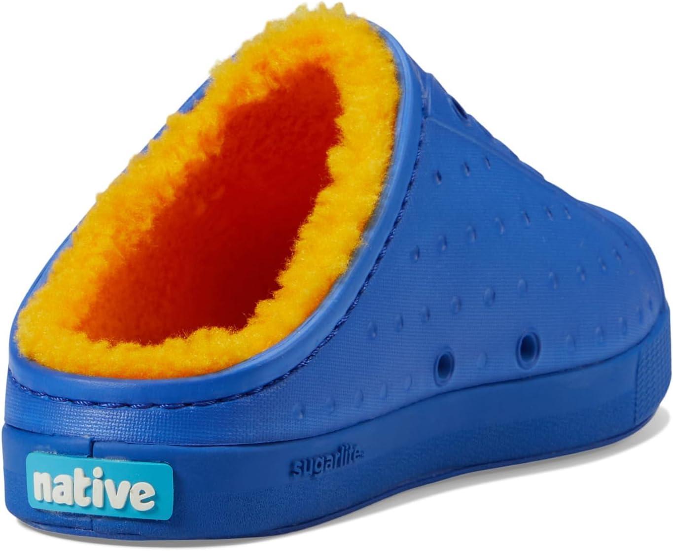 image:imageNative Shoes UnisexChild Jefferson Cozy Little KidUv BlueUv BlueSpicy Yellow