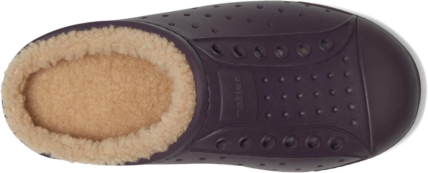 image:imageNative Shoes UnisexChild Jefferson Cozy Little KidVelvet PurpleVelvet PurpleFlax Tan